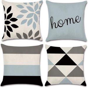 Throw pillow covers